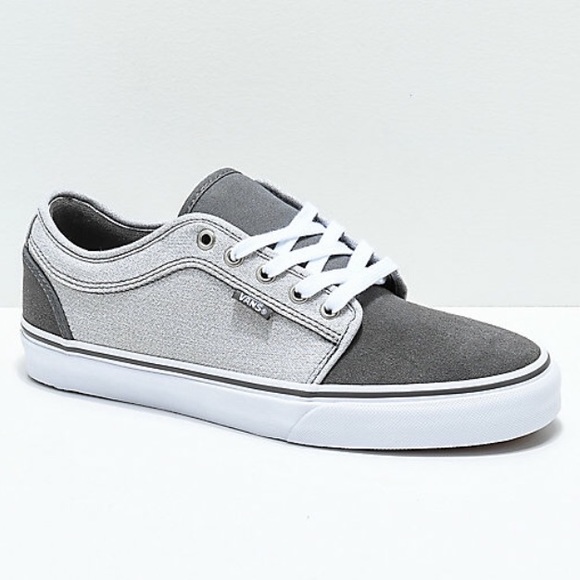 vans chukka low pewter